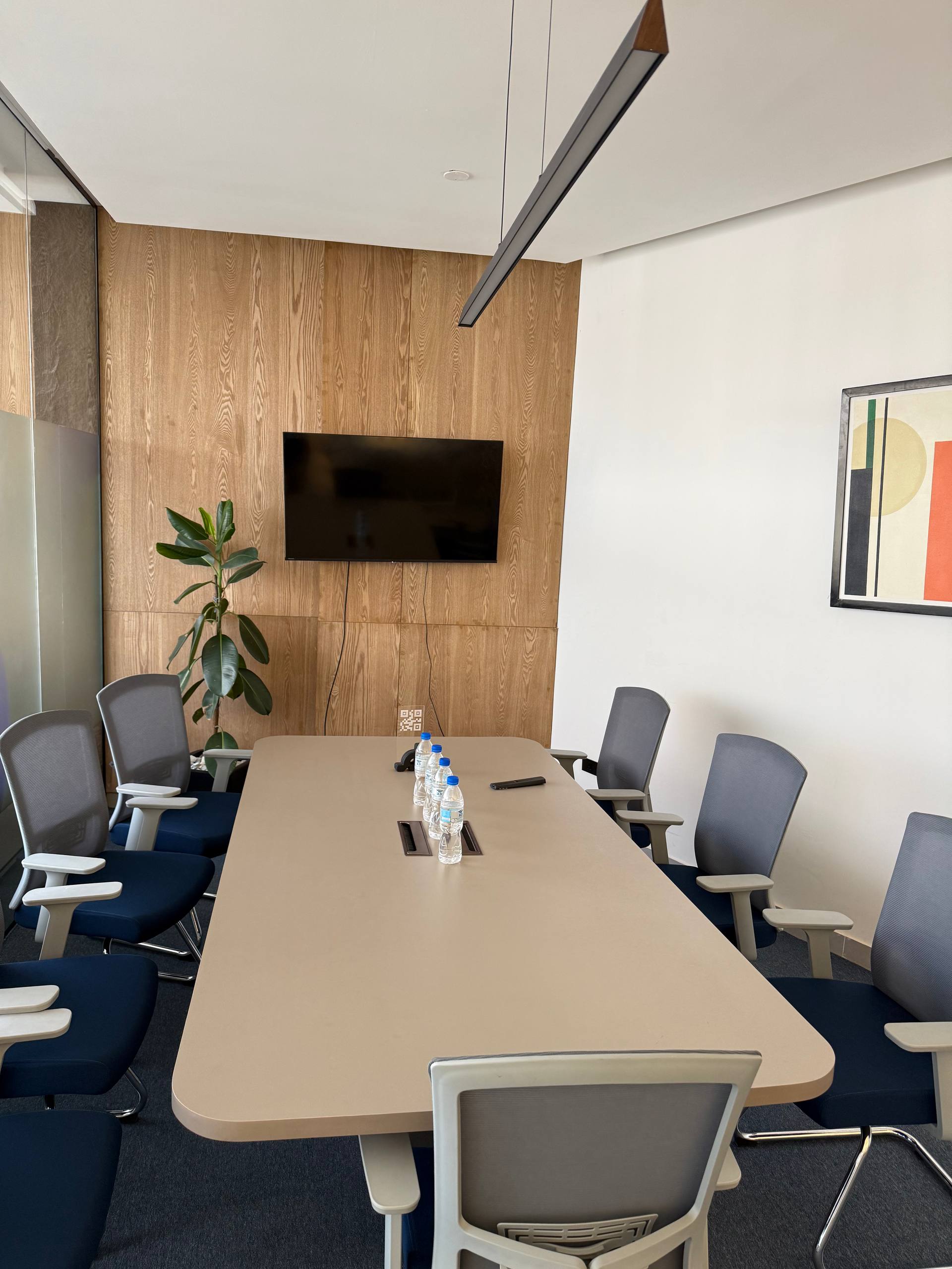 Modern conference room at Aquila ICT headquarters